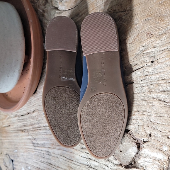Lucky brand navy loafers 5.5m - Picture 7 of 9